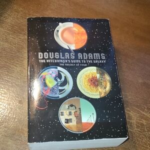 Douglas Adams  Trilogy Of Four Omnibus Edition Of Hitchhiker's Guide To The Gala